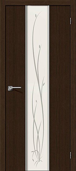 Глейс-2 Twig — 3D Wenge — Bravo (Браво), межкомнатная дверь