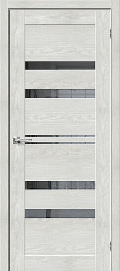Порта-30 — Bianco Veralinga · Mirox Grey — Bravo (Браво), межкомнатная дверь