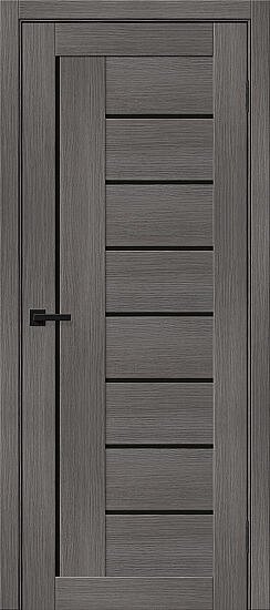 Браво-29 — Grey Melinga · Black Shine — Bravo (Браво), межкомнатная дверь
