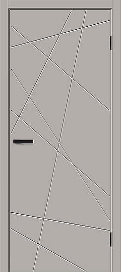 Граффити-5.Д.П — Grey Silk — Bravo (Браво), межкомнатная дверь