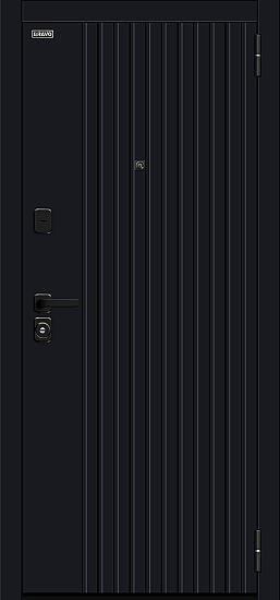 Граффити-32 / SBlack — Black Shell / White Pro — Bravo (Браво), входная дверь