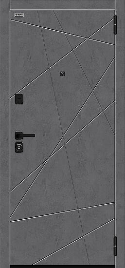 Граффити-5 / SBlack — Slate Art / Look Art — Bravo (Браво), входная дверь