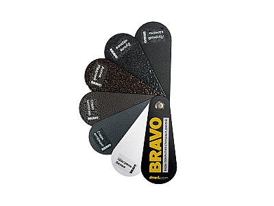 Веер "Виды покрытий стальных дверей"